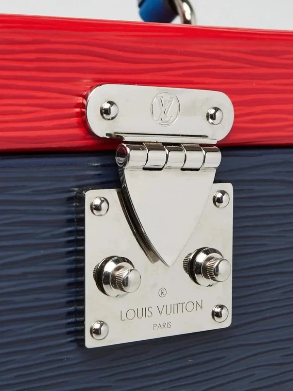 Louis Vuitton Tri-Color Epi Leather Bleecker Box Bag
